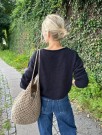 PetiteKnit Sevilla Blouse Line og Tynn Line Svart thumbnail