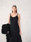 2507-2a Emerson Dress Sunday og Tynn silk mohair Dark fudge thumbnail