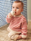 2407-6a Collin Sweater baby (oppskrift)  thumbnail