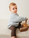 2505-5 Caspian Sweater baby (oppskrift) thumbnail