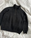 Pk189 Zipper sweater light - man (oppskrift) PetiteKnit thumbnail