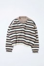 452 Uni stripegenser C Fivel Beige thumbnail