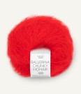 BALLERINA CHUNKY MOHAIR SCARLET RED 4018 thumbnail