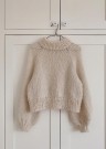 Louisiana Sweater Børstet Alpakka Natur Strikkepakke PetiteKnit thumbnail