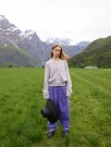 451-1 Vingejakke (oppskrift) Rauma Garn thumbnail