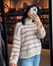 Meander genser Luftig og lett kitt og leire thumbnail
