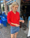 Stockholm Sweater V-neck (oppskrift) PetiteKnit thumbnail