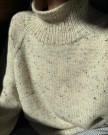 Louvre Sweater Peer gynt Natur Tweed Strikkepakke  thumbnail
