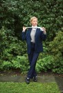 2312-4a Debutant cardigan Tweed Recycled thumbnail
