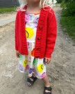 Eva Cardigan Junior Peer Gynt Poppy  thumbnail