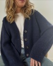 LeKnit Chunky Mouline cardigan (oppskrift) papir thumbnail
