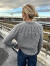 PetiteKnit Sunday Sweater Kos og Tynn silk mohair grå thumbnail