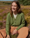 LeKnit Mouline Cardigan Sunday og Tynn Silk Mohair grønn thumbnail