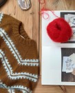 2507-8 Ridge Sweater Peer gynt og Ballerina Gyllenbrun thumbnail