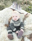 26-8 Setesdal genser baby babygarn natur thumbnail