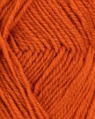 3-tråds Strikkegarn Mørk oransje - 177 thumbnail