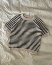Friday Tee (oppskrift) PetiteKnit papir thumbnail