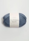 Sandnes Garn Alpakka Silke Jeansblå 6052 thumbnail
