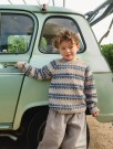 2506-2 Ridge Sweater barn (oppskrift) papir thumbnail