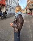PetiteKnit Sophie Hood Alpakka Ull Blå 6032 thumbnail