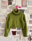 PetiteKnit Amy Sweater Peer Gynt Matcha thumbnail