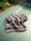 2506-2 Ridge Sweater Double Sunday og Børstet Alpakka blåbær thumbnail