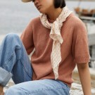 411-4 Skimre Tee Pandora Gammelrosa Strikkepakke thumbnail