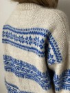 Porcelain Sweater Strikkepakke Blå LeKnit thumbnail