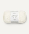 Sandnes Garn Alpakka Silke Hvit 1002 thumbnail