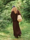 2507-1a Brady Sweater Sunday og Tynn silk mohair Dark fudge thumbnail