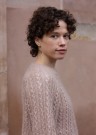 Knitting for Olive Vaffel Sweater Champignon rosa thumbnail