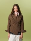 2607-1 Miu Pointelle Scarf (oppskrift) papir thumbnail