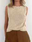 Leknit Cora top (oppskrift) papir thumbnail