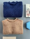 LeKnit Plain Yoke Pullover (oppskrift) papir thumbnail