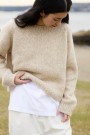 473 Gaya høstgenser Alpakka Lin lys beige thumbnail