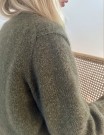 LeKnit Chunky Mouline cardigan (oppskrift) papir thumbnail