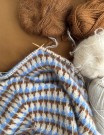 LeKnit Facet Sweater (oppskrift) papir  thumbnail