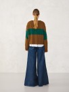 2507-1b Brady Sweater Sunday og Tynn silk mohair stripe thumbnail