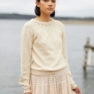 411-7 Flimre genser Pandora Natur Strikkepakke thumbnail