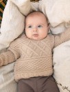 2413-1 Guernsey Sweater baby (oppskrift) thumbnail