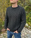 Moby Sweater Man Peer Gynt Koksgrå thumbnail