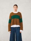 2507-1b Brady Sweater Sunday og Tynn silk mohair stripe thumbnail