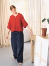 2502-2 Lia Cardigan Double Sunday Scarlet Red thumbnail