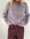 LeKnit Foundation Sweater strikkepakke Ballerina Chunky mohair og Alpakka følgetråd thumbnail