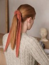 2302-10 Lacey Scarf Sunday og Tynn Silk mohair lys kobberbrun thumbnail