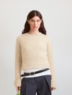 2602-4 Lyra Sweater Kos lys beige  thumbnail
