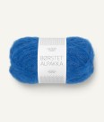Børstet Alpakka Jolly Blue 6046 thumbnail