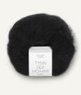 Sandnes Garn TYNN SILK MOHAIR SVART 1099 thumbnail