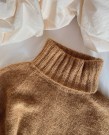 Caramel Sweater Sunday og Tynn Silk Mohair Camel Strikkepakke thumbnail