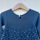 Knitting for Olive Snow Dress Sne kjole (oppskrift) thumbnail
